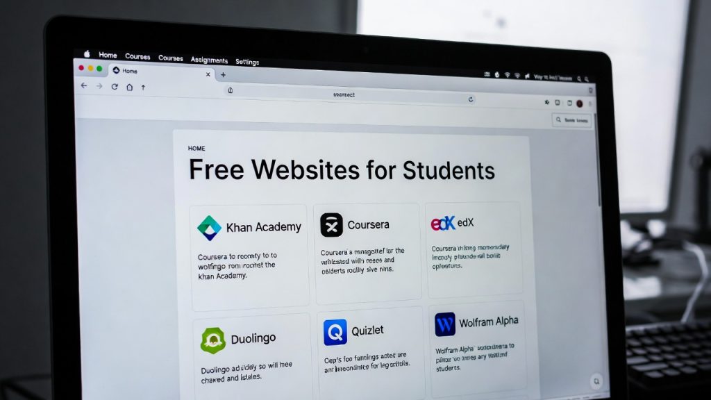 Free websites for students 2026