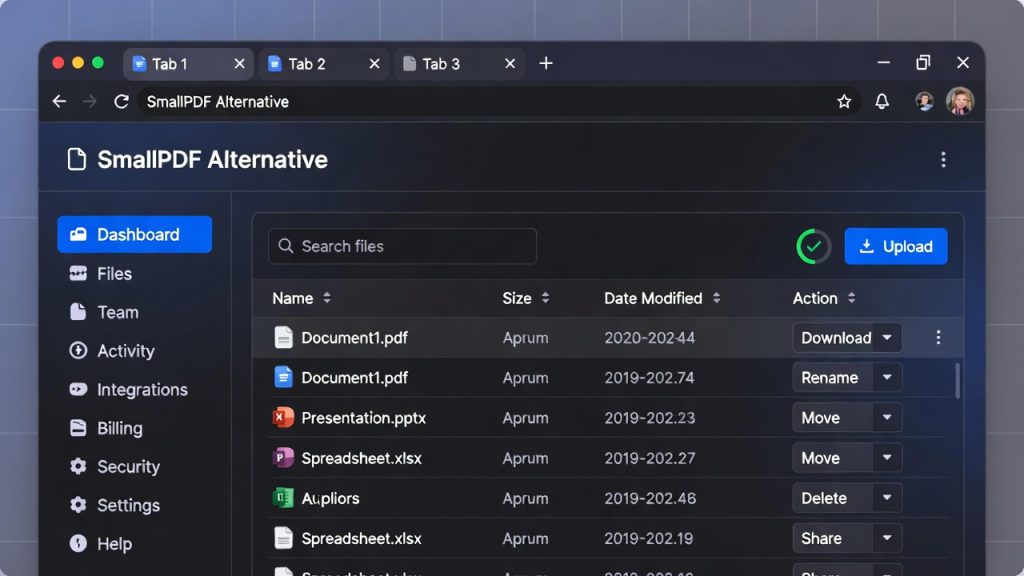 SmallPDF Alternative