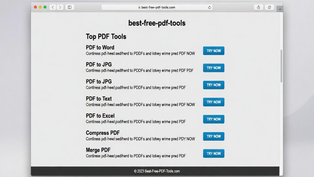 best free pdf tools