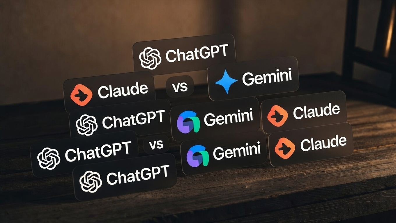 ChatGPT vs Gemini vs Claude (2026 Comparison): Which AI Assistant Wins?