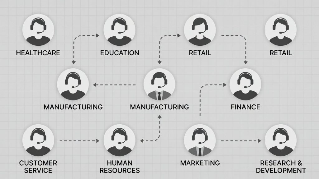 AI agent use cases by industry