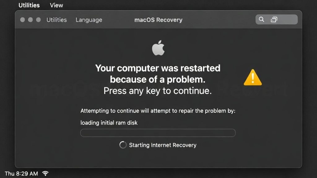 mac recovery mode problems 2026
