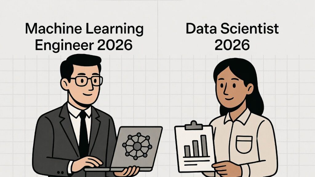machine learning engineer vs data scientist comparison
