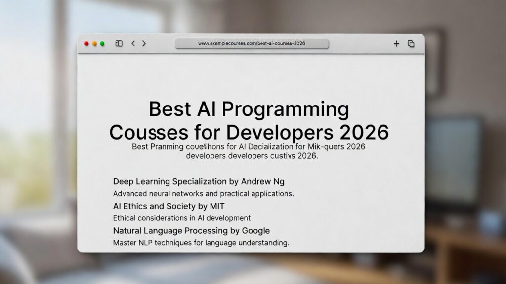 AI programming languages for beginners