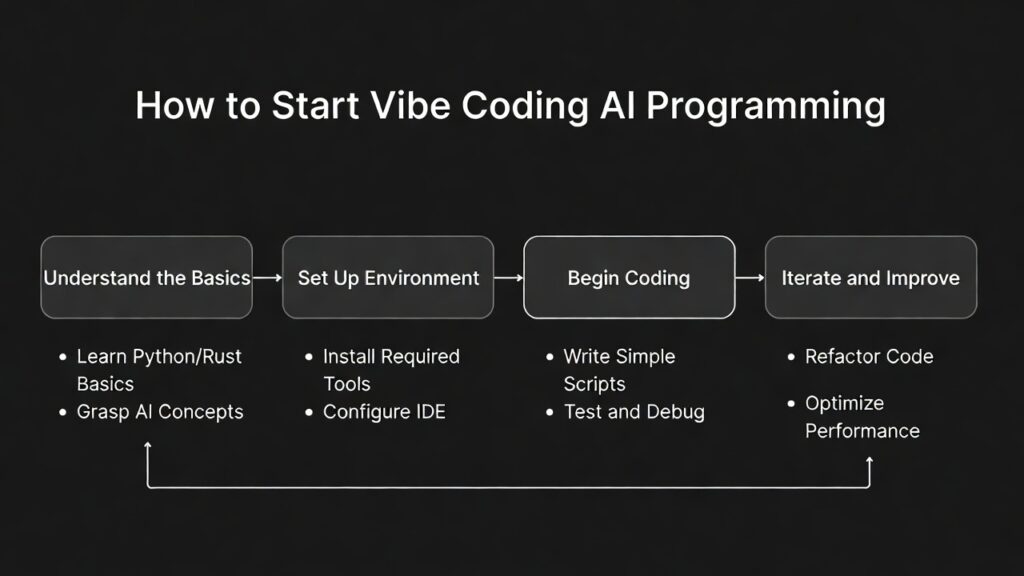 how to start vibe coding
