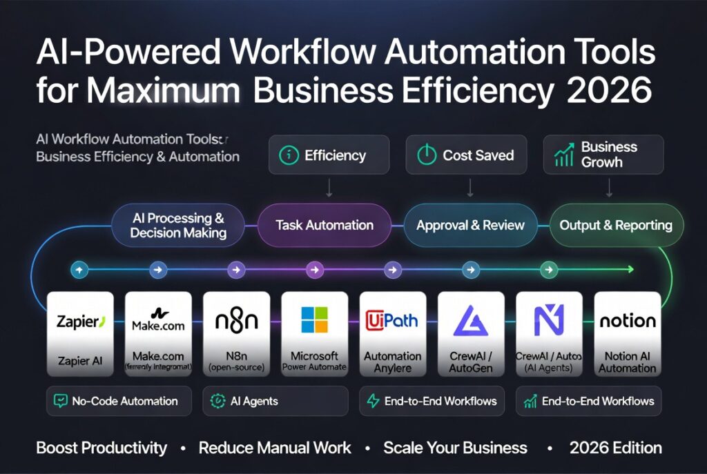 ai workflow automation tools for business
