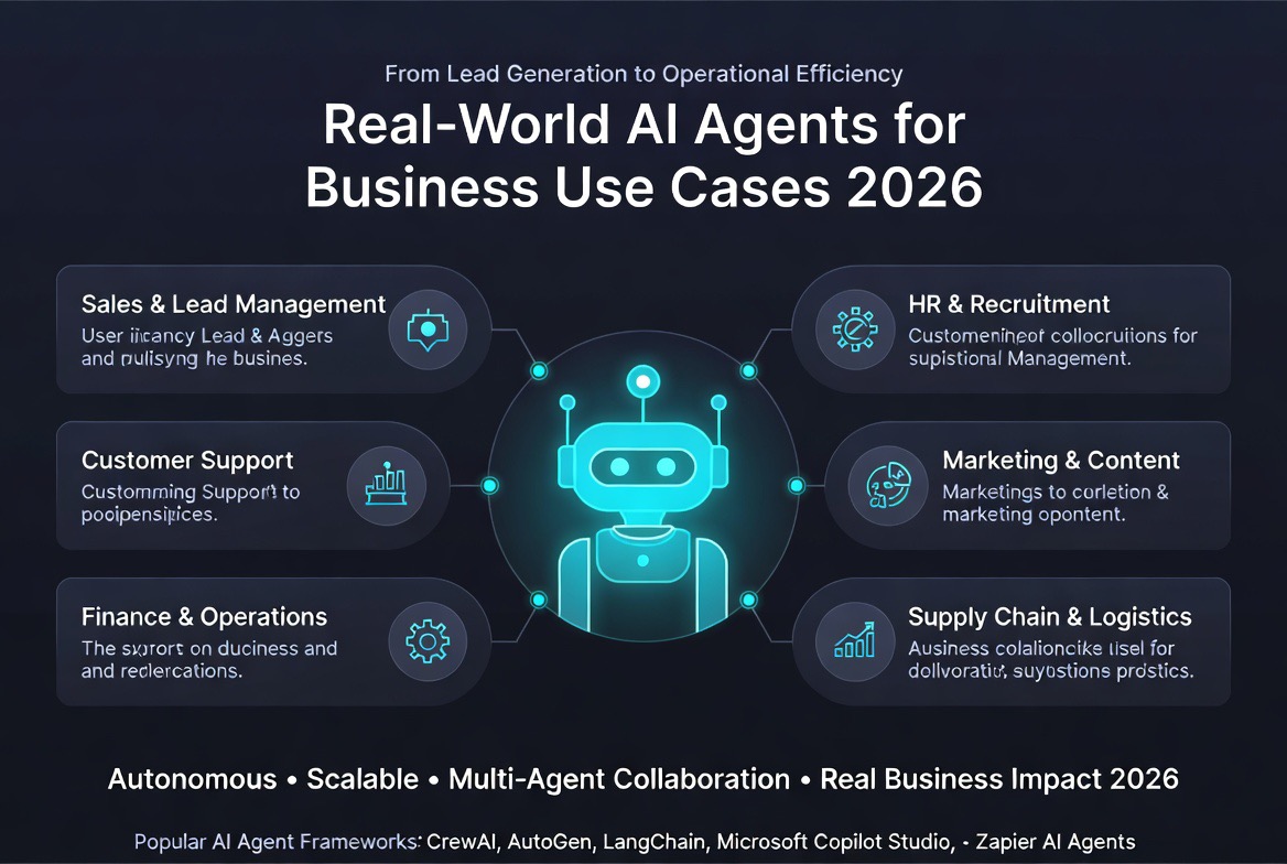 Real-World AI Agents for Business Use Cases