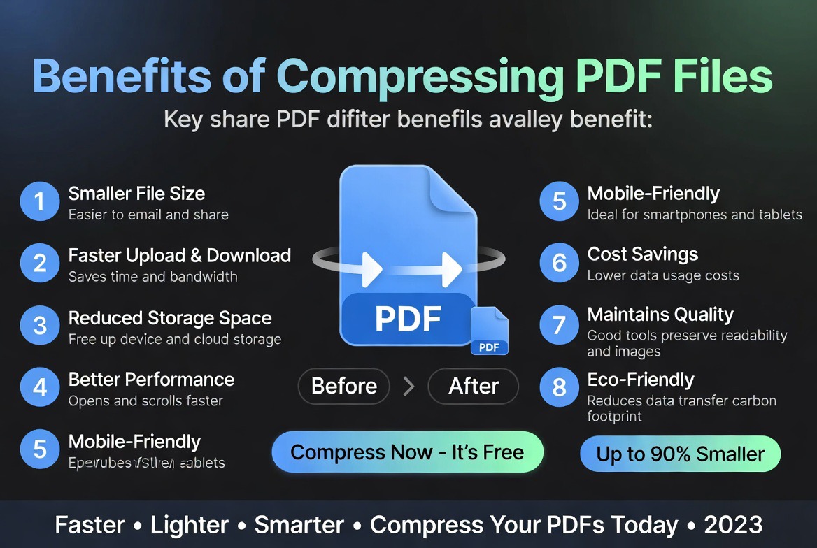 Benefits of Compressing PDF Files