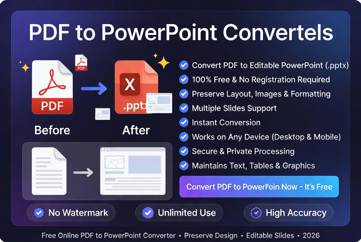 PDF to PowerPoint Converter Online Free
