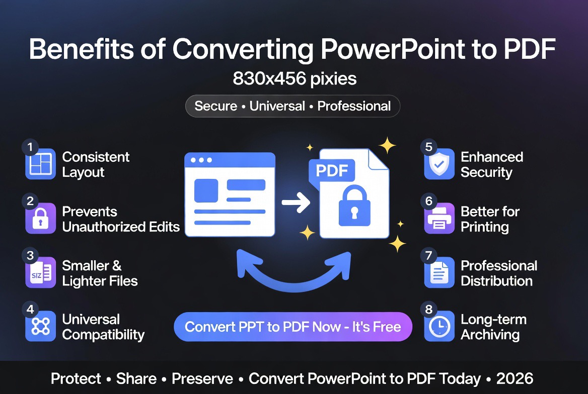 Benefits of Converting PowerPoint Presentations to PDF