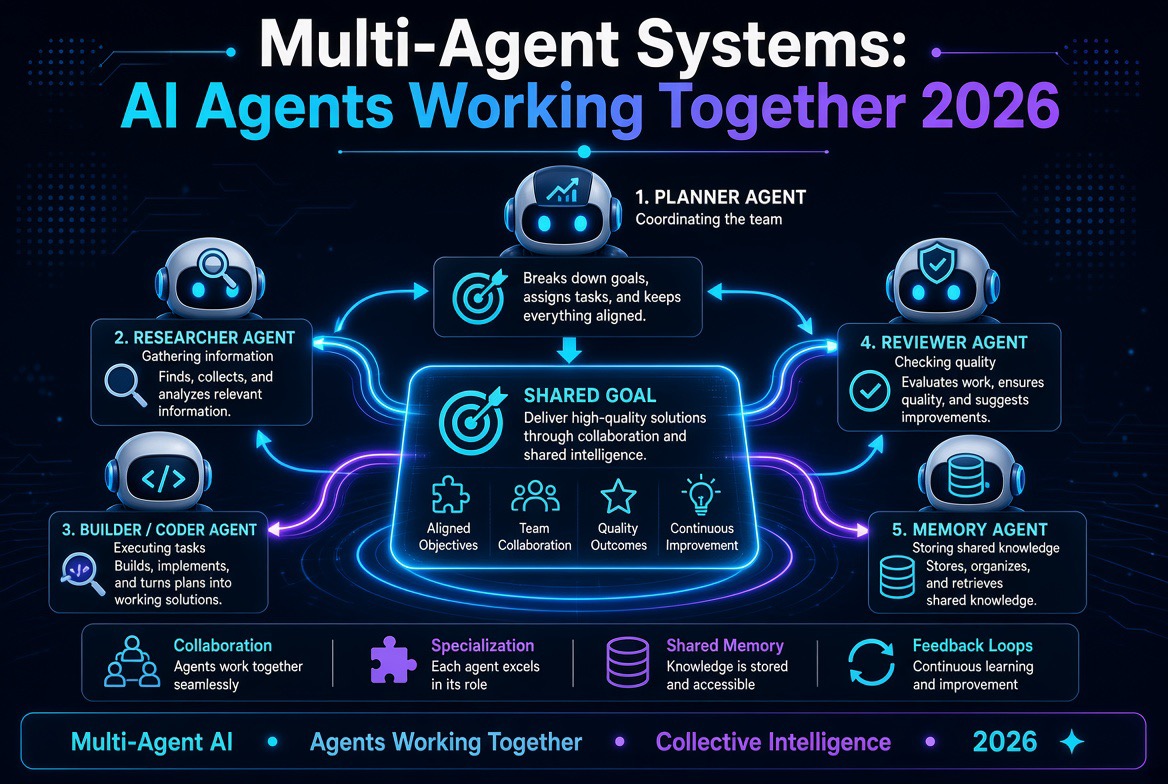 multi-agent systems AI agents working together