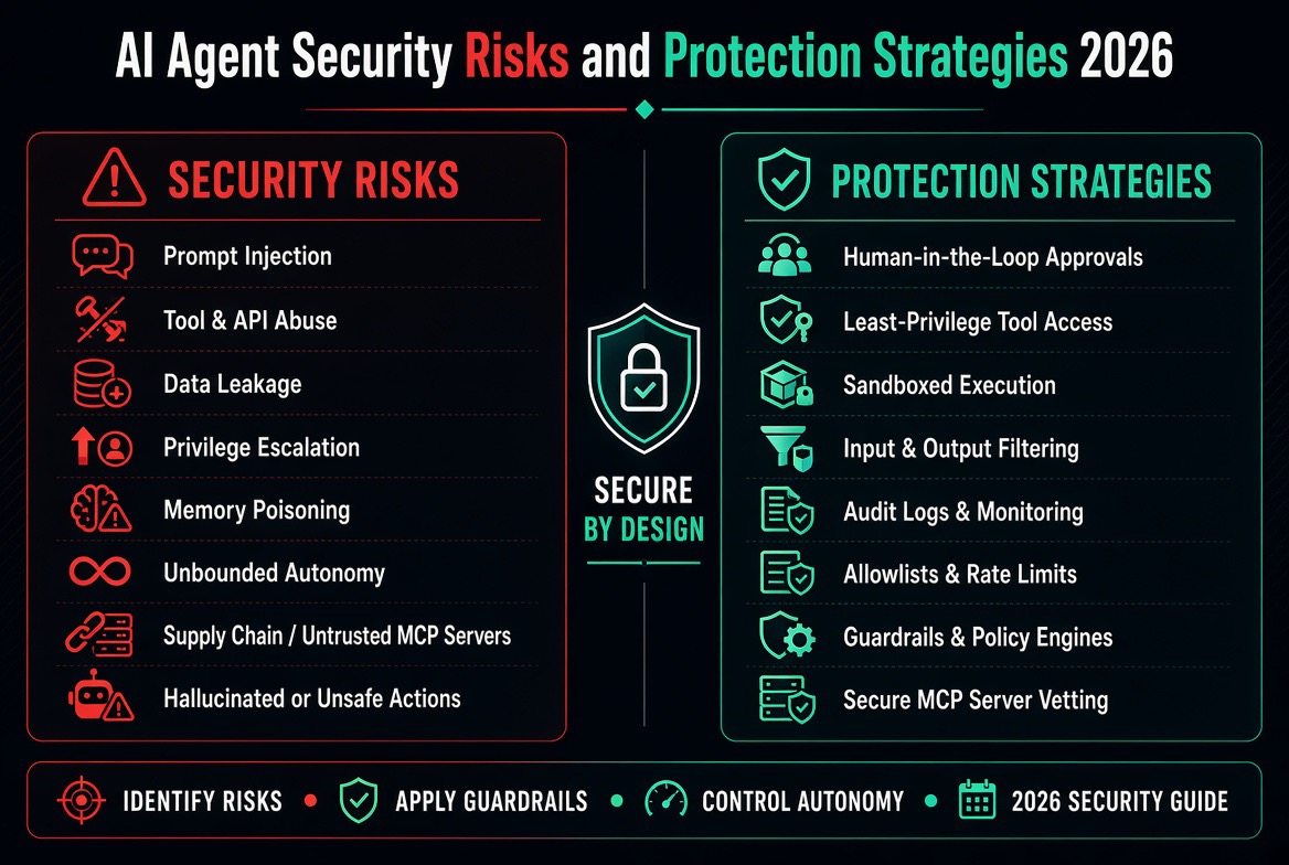 AI agent security risks and protection strategies latest